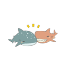 Shark and Whale Shark（個別スタンプ：3）