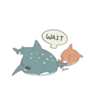 Shark and Whale Shark（個別スタンプ：8）