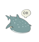 Shark and Whale Shark（個別スタンプ：27）