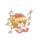 少女漫画スタンプ（個別スタンプ：3）