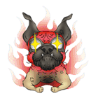 The Humen of Pug [English Ver.]（個別スタンプ：25）