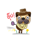 Jurassic Pug（個別スタンプ：14）