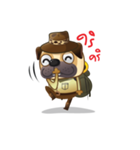 Jurassic Pug（個別スタンプ：29）