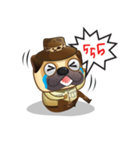 Jurassic Pug（個別スタンプ：39）