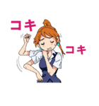 奈菜と瑛斗（オフィス編）（個別スタンプ：34）