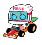 Rene the Working Rabbit（個別スタンプ：21）