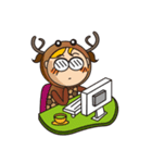 Sunny: Deer Edition - 2（個別スタンプ：3）