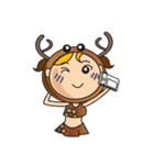 Sunny: Deer Edition - 2（個別スタンプ：5）