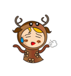 Sunny: Deer Edition - 2（個別スタンプ：6）