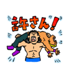 オッサンプロレス（個別スタンプ：30）