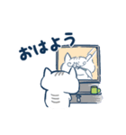 グルメねこ（個別スタンプ：21）