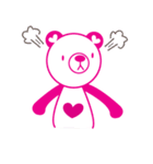 Pinkista Bear（個別スタンプ：1）