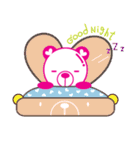 Pinkista Bear（個別スタンプ：2）