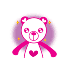 Pinkista Bear（個別スタンプ：3）