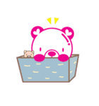 Pinkista Bear（個別スタンプ：18）