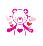 Pinkista Bear（個別スタンプ：19）