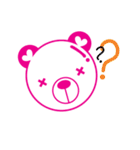 Pinkista Bear（個別スタンプ：28）