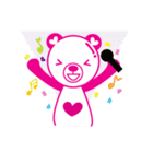 Pinkista Bear（個別スタンプ：34）