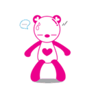 Pinkista Bear（個別スタンプ：38）