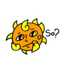 Crazy Sun and the Moon（個別スタンプ：2）