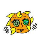 Crazy Sun and the Moon（個別スタンプ：12）