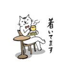 敬語のねこ氏と仲間たち（個別スタンプ：11）