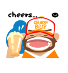 Chubby Billy ＆ Friends（個別スタンプ：28）