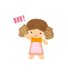 ツインテール女子（個別スタンプ：3）