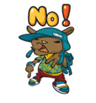 Hip Hop Bear : Benny, A.C., B-Real（個別スタンプ：20）