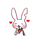 love rabbit（個別スタンプ：5）