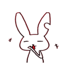 love rabbit（個別スタンプ：18）