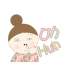 Chubby Wife's Daily Life（個別スタンプ：9）