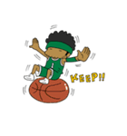 Afro Baller（個別スタンプ：36）