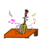南の島の三味線「シャミン」（個別スタンプ：11）