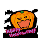 ハロウィンのゆかいな仲間たち（個別スタンプ：1）