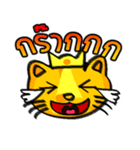 Cat Heads (Thai)（個別スタンプ：40）