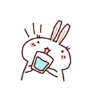 MOCHI the bunny（個別スタンプ：7）