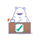 Pepper the Polar Bear（個別スタンプ：27）