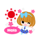 Friend Stickers -Spanish-（個別スタンプ：25）