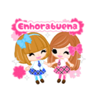 Friend Stickers -Spanish-（個別スタンプ：38）