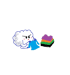 Little Cloud 2 (act)（個別スタンプ：14）