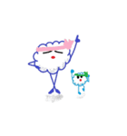 Little Cloud 2 (act)（個別スタンプ：17）