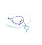 Little Cloud 2 (act)（個別スタンプ：38）