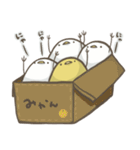 白ひよこと黄ひよこ（個別スタンプ：17）