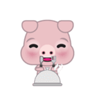 Dohdoh, The Pig（個別スタンプ：14）