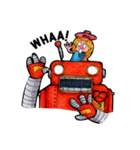 JaiDee and the Heartless Bot (English)（個別スタンプ：17）