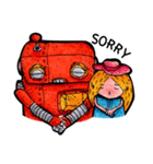 JaiDee and the Heartless Bot (English)（個別スタンプ：29）