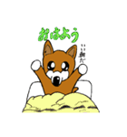 元気ワク犬（個別スタンプ：1）