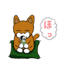 元気ワク犬（個別スタンプ：9）