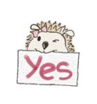 Hedgehogs in Love（個別スタンプ：9）